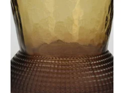 ohgreen Vaas glas bruin 15.5x15.5x30cm