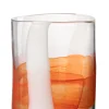 ohgreen Vaas iggy glas wit/oranje small