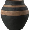 ohgreen Vaas kenia zwart/bruin large