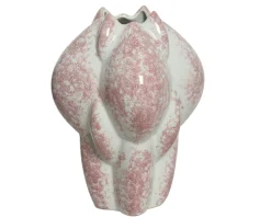 ohgreen Vaas keramiek 27cm roze