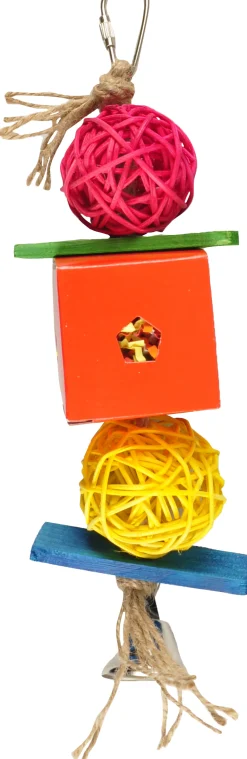 ohgreen Vs papyr parkiet kube klein kleur multi 24cm