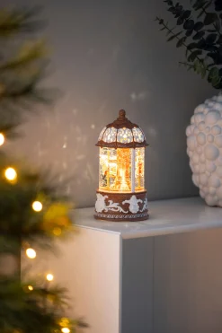 ohgreen Waterspinner caroussel peperkoekfiguurtjes led warmwit voor binnen