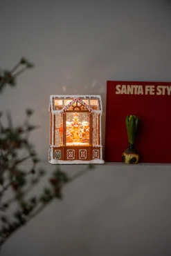 ohgreen Waterspinner peperkoekhuisje led warmwit voor binnen