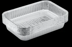 ohgreen WEBER ALUMINIUM LEKBAKJES KLEIN SET VAN 10 STUKS