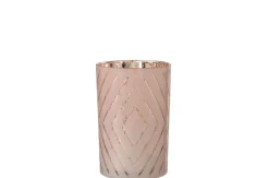 ohgreen Windl zigzag gl zalm l (12x12x18cm)