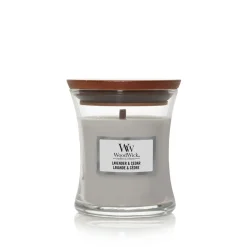 ohgreen Woodwick Geurkaars lavender & cedar mini