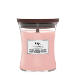 ohgreen Woodwick Geurkaars pres blooms&patch medium