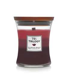 ohgreen Woodwick Geurkaars Trilogy sun ripened berries m