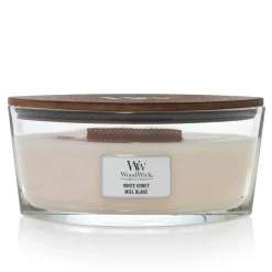 ohgreen Woodwick Geurkaars white honey ellipse