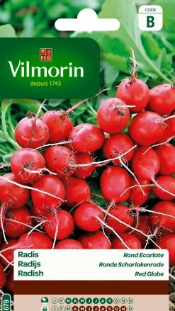 ohgreen Zaden radijs ronde scharlakenrode 10g