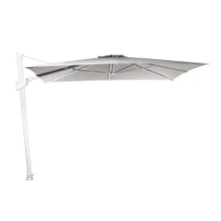 ohgreen Zweefparasol Deluxe wit-licht grijs