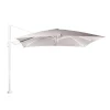 ohgreen Zweefparasol Fuga wit-licht grijs