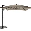ohgreen Zweefparasol Malaga antraciet-taupe