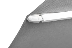 ohgreen Zweefparasol Malaga wit-soft grijs