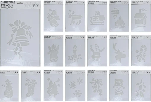 ohgreen Sjabloon kerstdessin